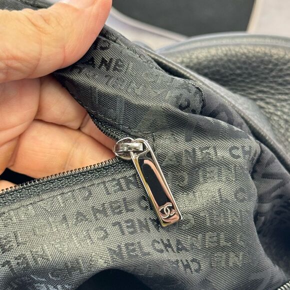 Chanel Quilted Leather Le Marais Bowler Bag Black - Picture 14 of 16